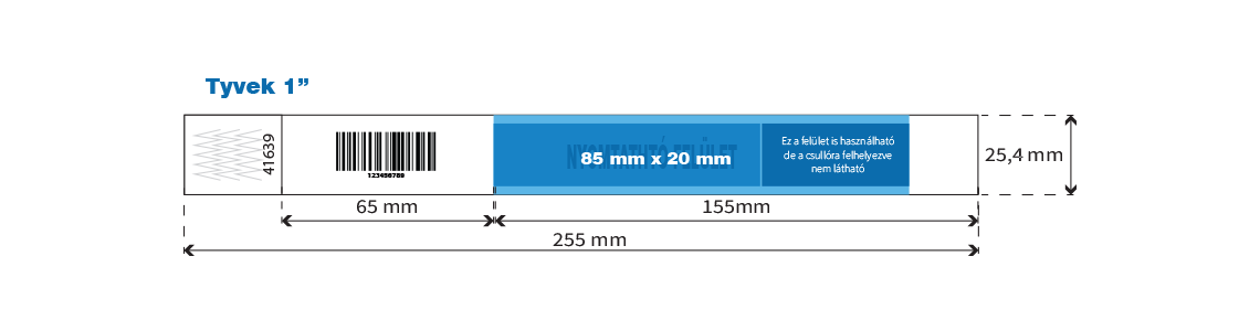 vonalkódos karszalag feliratozás olcsón
