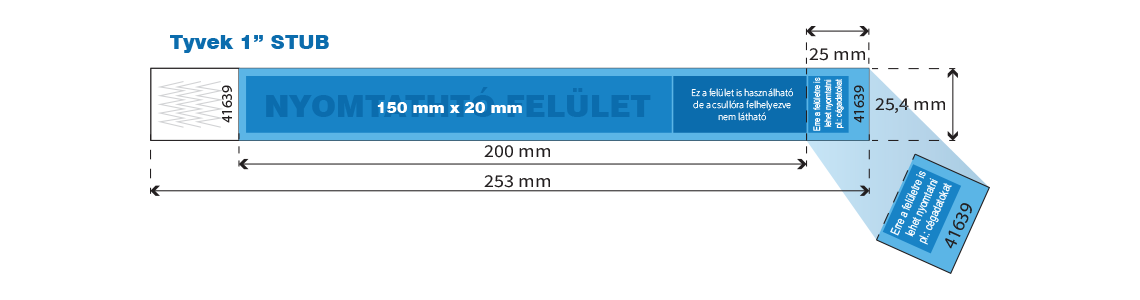 ellenörzőszelvényes karszalag feliratozás