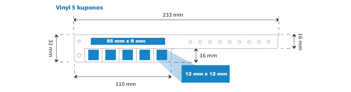 5 kuponos vinyl karszalag nyomtatás olcsón