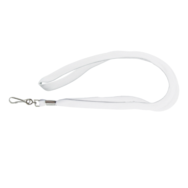 Fehér cipőfűző nyakpánt rendelés