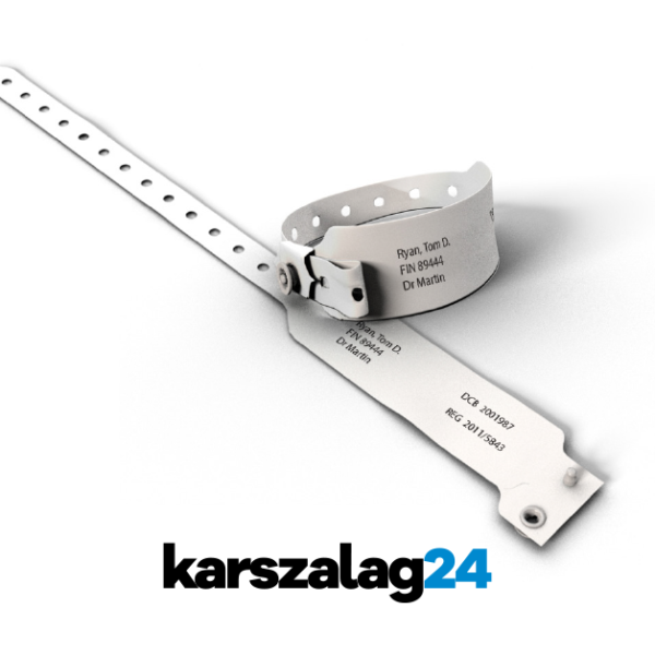 Ráírós Fehér Kórházi Karszalag Gyártás