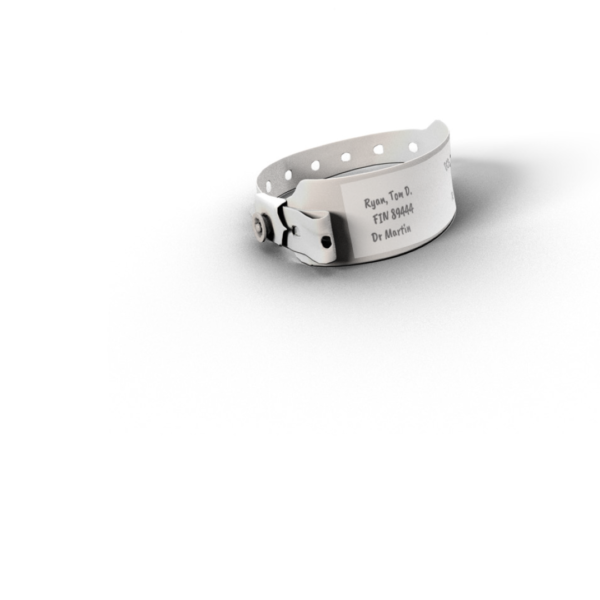 zsebes baba kórháti karszalag fehér