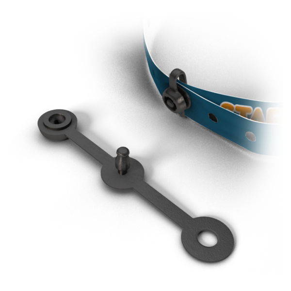 vip karszalag műanyag pattintózárral