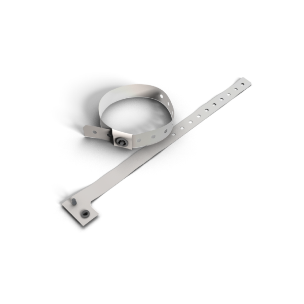 műanyag karszalag olcsón fehér