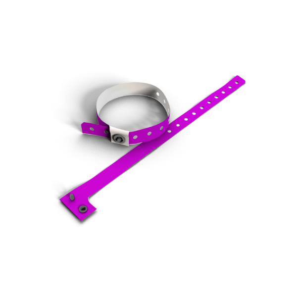 műanyag lila csuklópánt rendelés