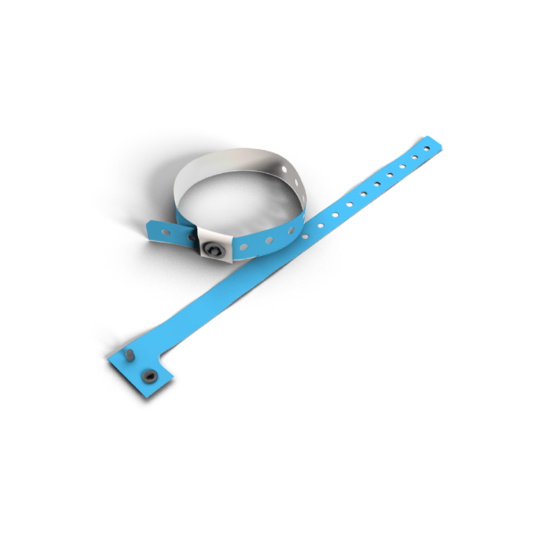 műanyag világoskék csuklópánt