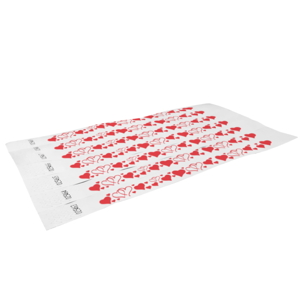 Szivecskés fesztivál karszalag rendelés