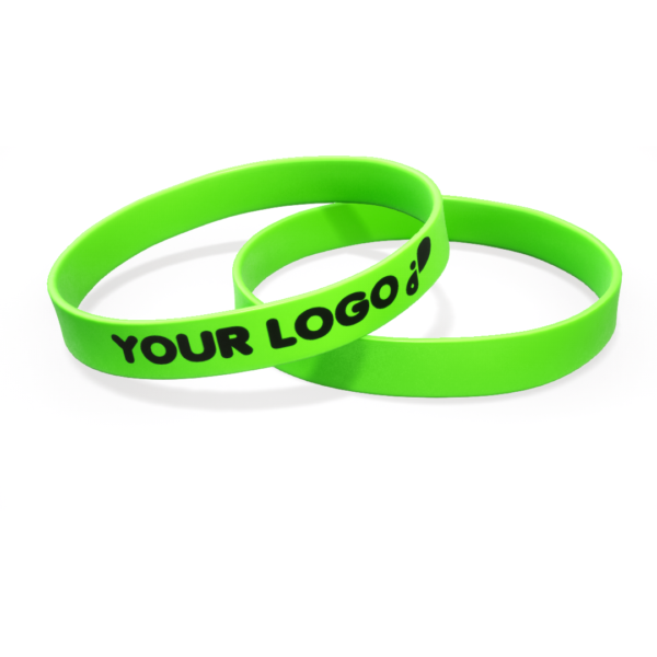 neon zöld karkötő feliratozás