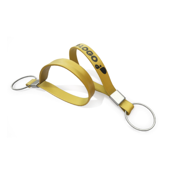 szilikon kulcstartó feliratozás arany