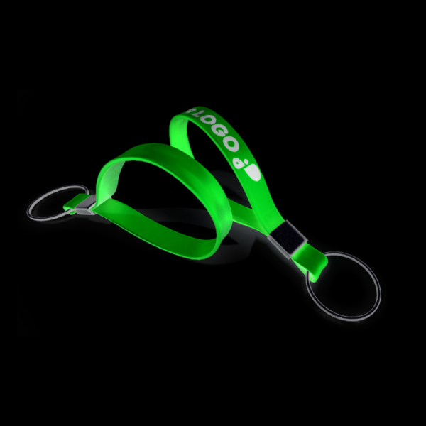 szilikon kulcstartó készítés glow in the dark