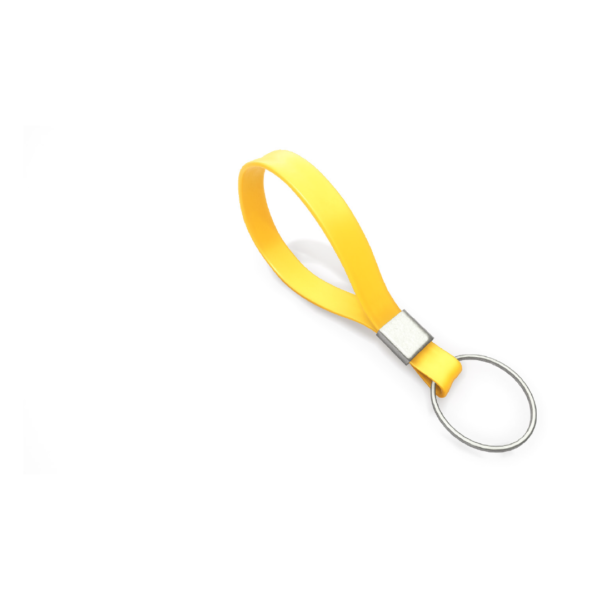 szilikon kulcstartó narancs