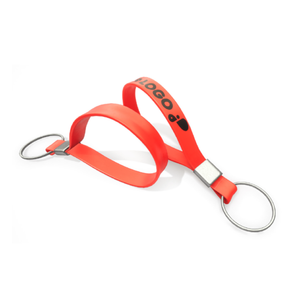 piros szilikon kulcstartó rendelés